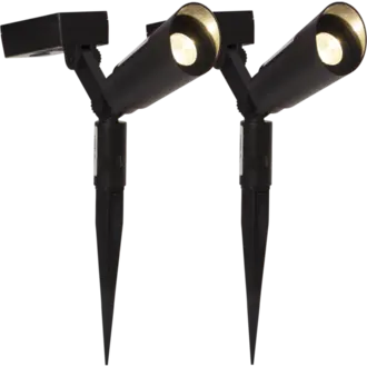 Solcellsspotlight 2-pack Powerspot