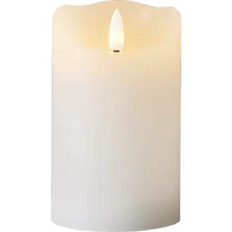 LED Blockljus Flamme Rustic