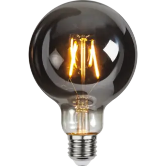 LED-lampa E27 G95 Plain Smoke
