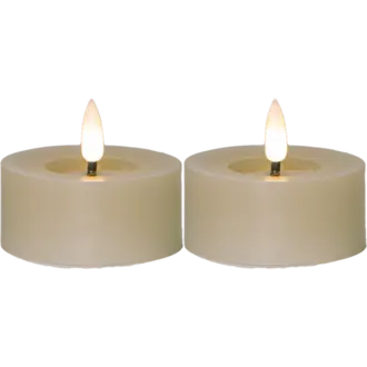 LED Värmeljus 2-pack Flamme Flow