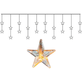 Ljusgardin Star Curtain