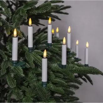 Julgransbelysning Flamme 10LED