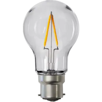 LED-lampa B22 A55 Outdoor Lighting PC Cover Filament