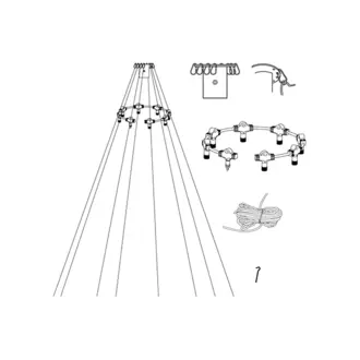Flaggstångsbelysning System LED